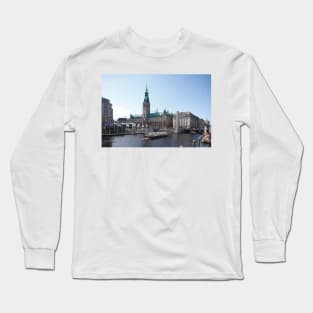 Hamburg City Hall; Hamburg; Germany Long Sleeve T-Shirt